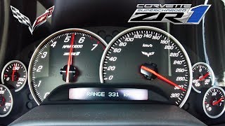 Corvette ZR1 0300kmh ACCELERATION amp SPEED by AutoTopNL [upl. by Lohse345]