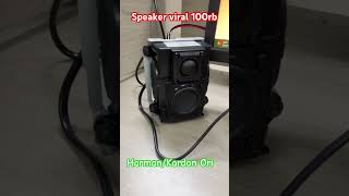 Speaker Harman kardon 100rb viral [upl. by Yreved91]