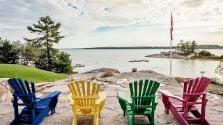 Spectacular Waterfront Home in Georgian Bay Canada [upl. by Julissa124]