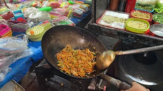 Chicken Chinese bhel  Mumbai Street Food [upl. by Kolivas]