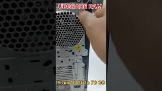 Upgrade RAM from 16 Gb to 78 GB  Increase Ram Without Buying 🚀 shorts hack repring [upl. by Yetty]