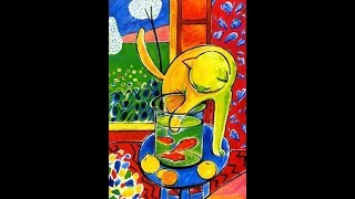 Cats in Art  Henri Matisse [upl. by Atibat]