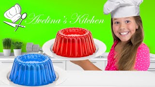 Avelina amp Amelia have fun with Slime Jello [upl. by Carissa]