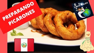 PICARONES con MIEL DE CHANCHACA 😋 100 PERUANOS ✨ CÓMO PREPARARLOS en CASA 🏡 [upl. by Enilarak11]