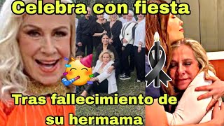 DESGARRAD0R💔Laura Zapata organiza fiesta mientras velaban a su hermana Ernestina Sodi [upl. by Atilol]