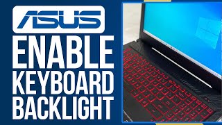 How to Turn On Keyboard Backlight On Asus Laptop  Enable Keyboard light [upl. by Sidonius]