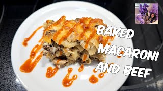 Baked Macaroni and Beef [upl. by Eem847]