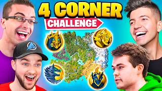 The MYTHIC 4 Corner Challenge in Fortnite [upl. by Nnairac]