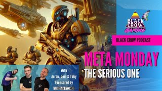 Warhammer 40000 Faction Tier List Black Crow Gaming Meta Monday Podcast [upl. by Nosreve]