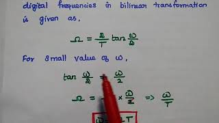 Bilinear Transformation  Design Steps  Warping Effect  Prewarping  DTSP  DSP [upl. by Boniface49]