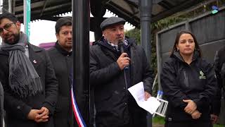 Inauguran Paraderos Inteligentes en Valdivia [upl. by Siblee]