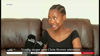 Young Durban singer gets Chris Browns attention [upl. by Simmie]