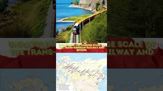 TransSiberian Railway the worlds longest railway track sciencefacts railways [upl. by Constance]