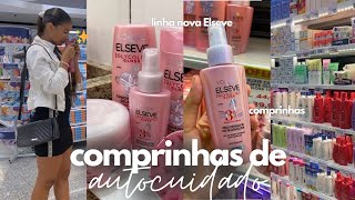 COMPRINHAS DE AUTOCUIDADO✨💋  lançamento Elseve renovando o estoque [upl. by Yllah]