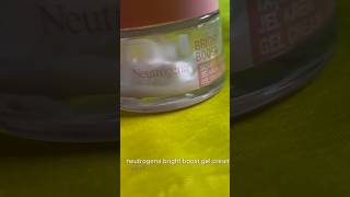 Neutrogena bright boost gel cream review  You can get here True reviews  After using review [upl. by Wilhelmine]