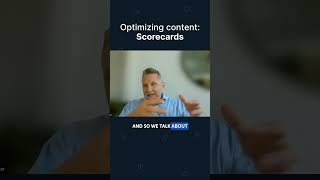 Optimizing Content Scorecards [upl. by Stempson]