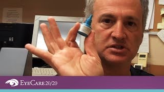 EyeCare 2020 How to Apply Eye Drops  The Best Method for Putting Eye Drops [upl. by Salvidor]