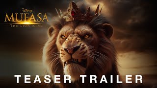 Mufasa  The Lion King 2  Teaser Trailer  LiveAction Movie Disney [upl. by Griffiths]