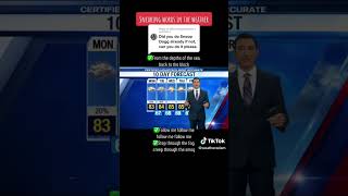 Houston weatherman uses rap lyrics from Snoop Dogg in his forecast  tiktok weatheradam [upl. by Mehalek]