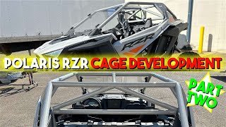 Polaris RZR Roll Cage Fabrication  REVEAL PT2 [upl. by Adnuhs69]