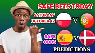 FOOTBALL PREDICTIONS TODAY 12102024SOCCER PREDICTIONS BETTING TIPSbettingsports betting tips [upl. by Melody]