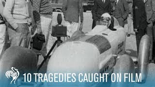 10 Tragedies Caught on Film  British Pathé [upl. by Oribella]