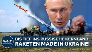 UKRAINE KRIEG Putins Alptraum Kiew stellt eigene Raketen her  Reichweite tief ins Feindesland [upl. by Linnea]