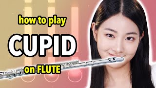 How to play Cupid on Flute  Flutorials [upl. by Bravar993]