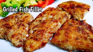 Grilled fish fillet  Quick spicy and delicious [upl. by Avivah]