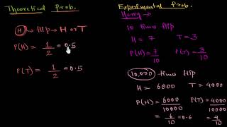 Experimental probability Hindi [upl. by Cathee]