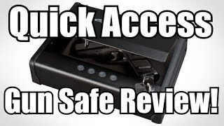 SentrySafe Quick Access Pistol Safe Review [upl. by Devy676]