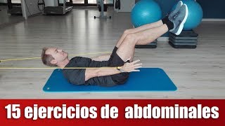 15 ejercicios de abdominales [upl. by Olivie]