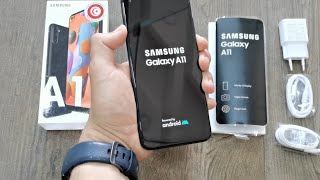 Samsung Galaxy A11 Unboxing amp First Impressions [upl. by Enaid]