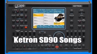 Home  Ketron SD90 Song [upl. by Ihcekn]