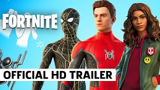 Fortnite Winterfest Trailer  Featuring Spiderman [upl. by Ellenohs770]