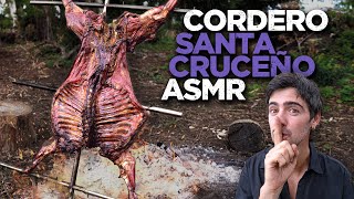 Cordero de Santa Cruz el mejor de Argentina al Asador  ASMR  Locos X el Asado [upl. by Rhody]