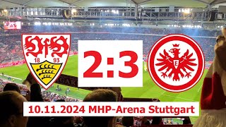 Pure drama VfB Stuttgart vs Eintracht Frankfurt  10th matchday season 2425 phone montage [upl. by Croner]