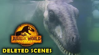 WHY THIS DELETED PLESIOSAURUS SCENE WAS CUT FROM JURASSIC WORLD DOMINION  Explained [upl. by Nwahsyd]