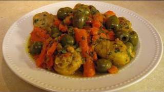 Chicken Tajine with Carrots and Olives Recipe  Variation  CookingWithAlia  Episode 85 [upl. by Nezam]