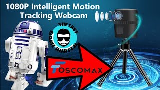 Foscomax Intelligent Tracking Webcam Review  LGH [upl. by Elatan219]