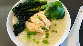 Instant Pot Chicken Congee  If The Oven Mitt Fits [upl. by Jahdai496]