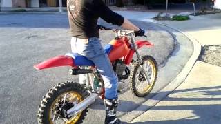 XR500 HPF CampJ Mono start [upl. by Fennie36]