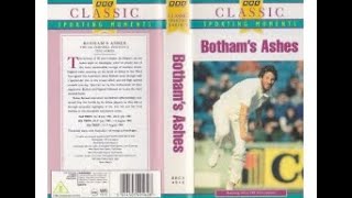 Original VHS Opening and Closing to Bothams Ashes UK VHS Tape [upl. by Terina]