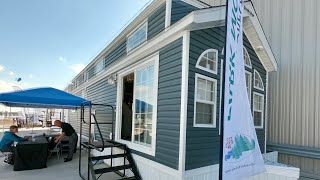 Quailridge 39ASL Loft Tiny House on Wheels Forest River Park Model Dealer Only Expo [upl. by Blayze938]