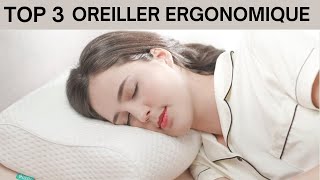 TOP 3  Meilleur Oreiller Ergonomique 2024 [upl. by Kimmie]