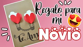 TARJETA DE CORAZONES 3D  REGALO PARA MI NOVIO  REGALO DE 14 DE FEBRERO [upl. by Mylan378]