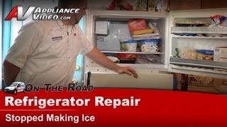 Kenmore Refrigerator Repair  Stopped Making Ice  3639738780 [upl. by Eneles497]