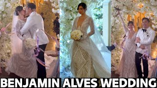 THE WEDDING OF BENJAMIN ALVES amp CHELSEA ROBATO❤️FULL VIDEO NG KASAL ni BENJAMIN ALVES AT CHELSEA [upl. by Funch]