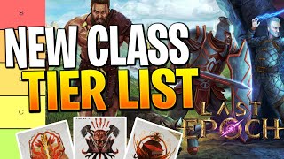 Last Epoch Tier List  Ranking All BEST Classes and Masteries [upl. by Hakilam537]