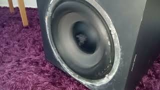 focal jm lab sw700s bass test [upl. by Ynohtona]